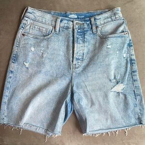 Old Navy Sky-Hi Denim Shorts Size 8